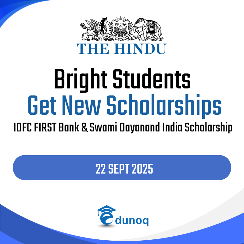 Home 42 Bright Students Get New Scholarships: IDFC FIRST Bank & Swami Dayanand India Scholarship
