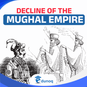 declined of mughal