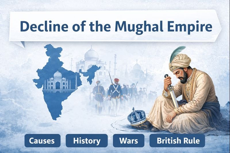 Declined of Mughal
