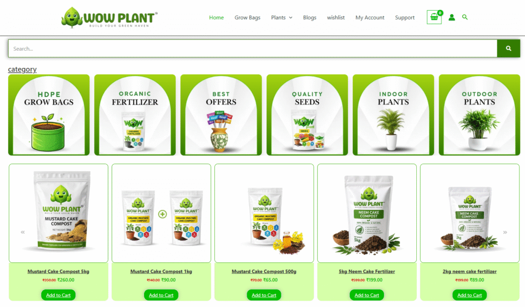 India's Best Online Gardening Platform - wow plant